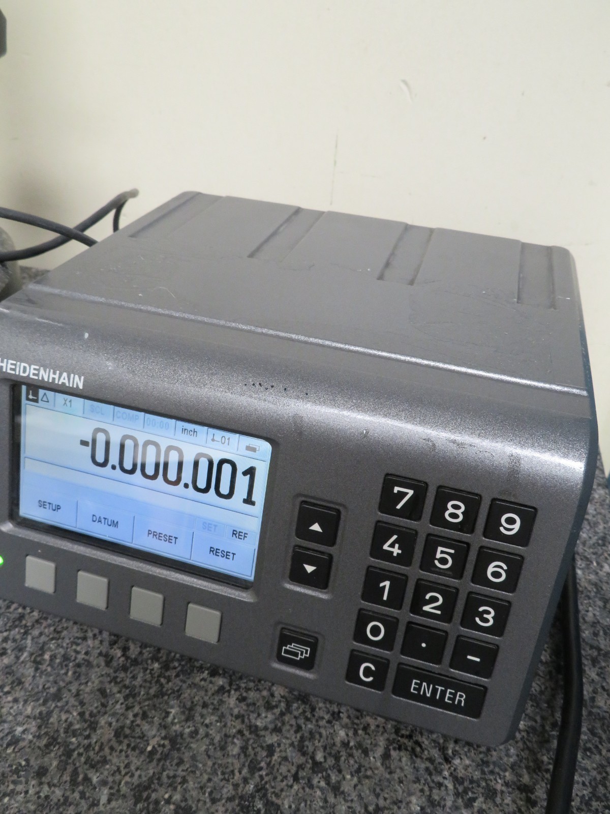 Heidenhain-Metro 25mm 1″ .000001″ Precision Digital Measuring System QJ7