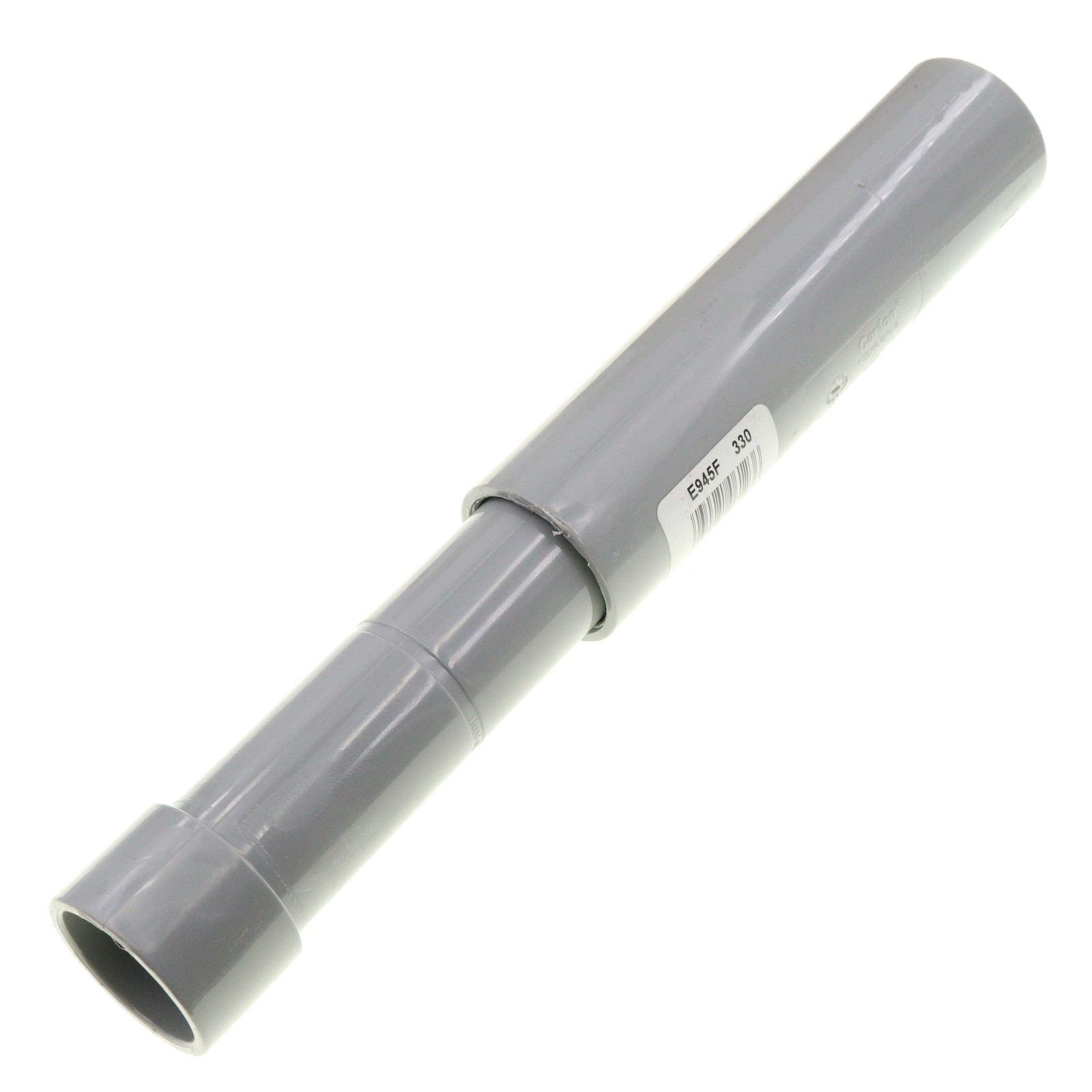 CARLON E945F SCHEDULE 40 PVC CONDUIT EXPANSION COUPLING FITTING, 1-INCH