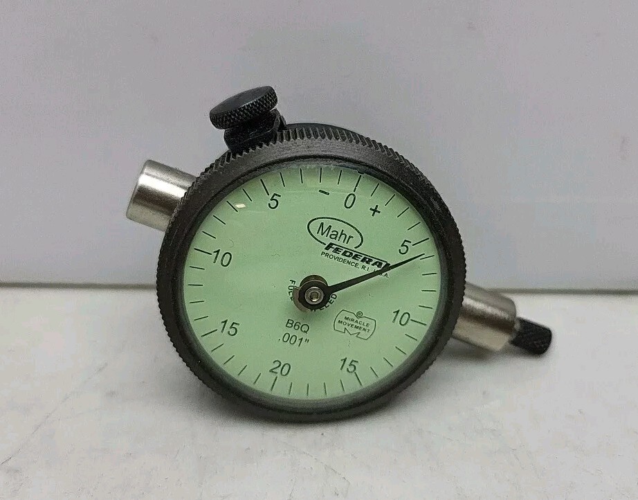 Mahr Federal B6Q Dial Indicator Full Jeweled .001″
