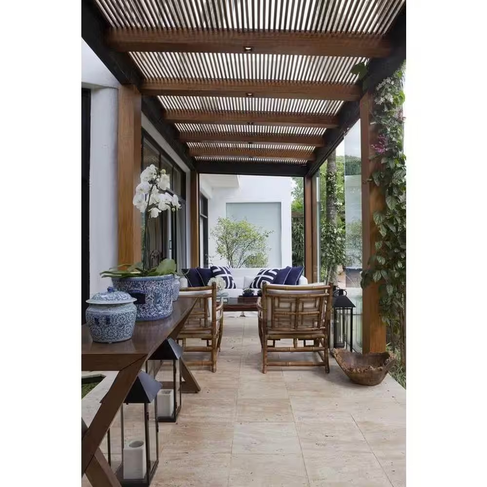 72 In. L X 21 In. W Corrugated Polycarbonate Plastic Trapezoid Clear Light Grey