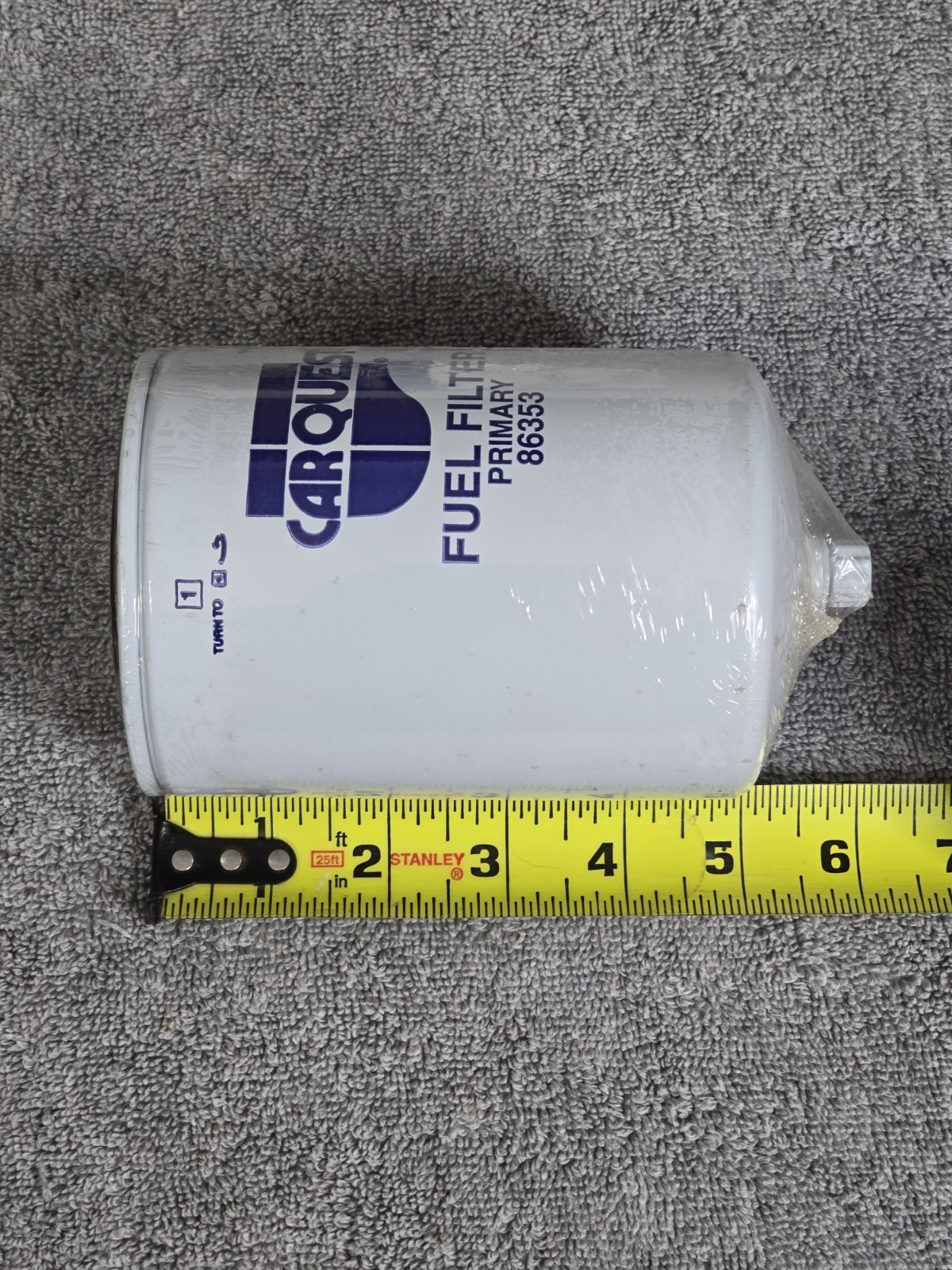 Carquest 86353 Primary Fuel Filter Replaces P3401 3357 L60043 LFF3417 FF289