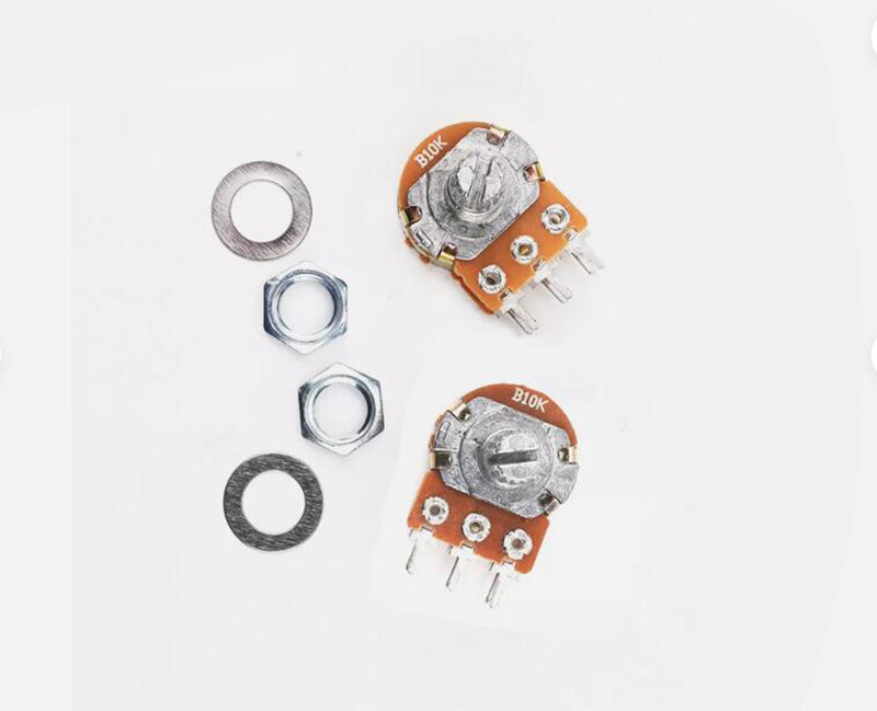 WH148 Variable Resistor Single Potentiometer Pot Lin Linear 3Pin B1K B2K ~ B1MΩ