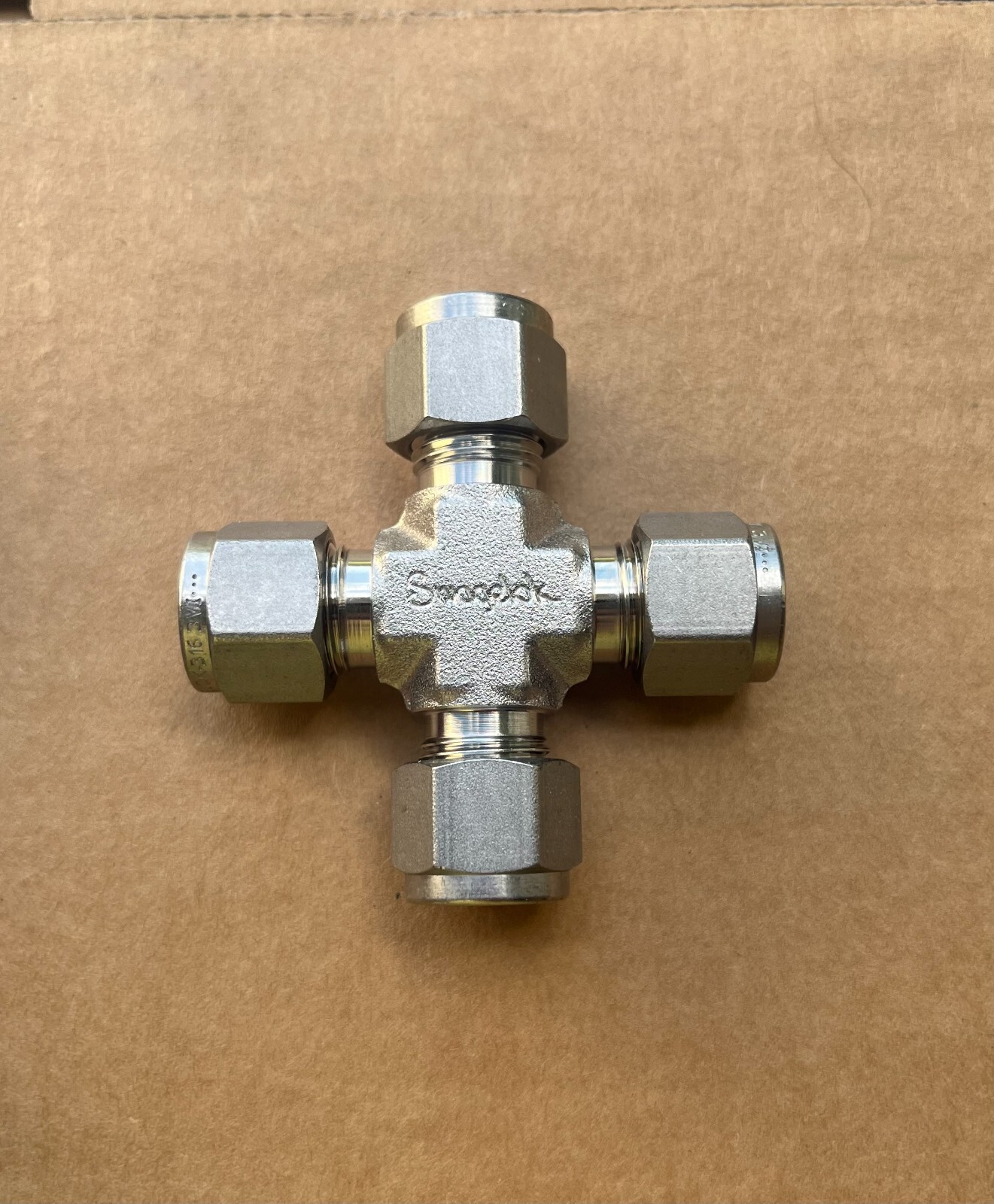 Swagelok 1/2″ Tube Stainless Steel Cross SS-810-4 Several Available New
