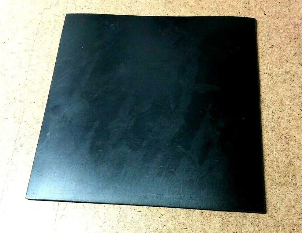 Neoprene Rubber Solid Flex Sheet 1/8″ Thick x 8″ x 8″ Sq Pad 60 Duro Std