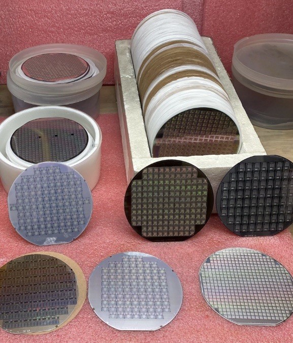 Vintage Semiconductor Collection- 20 Circuit Wafers- 1980’s-1990’s -3 dia-