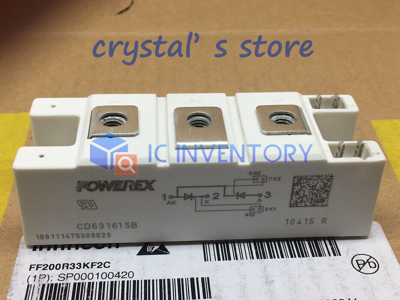 1PCS POWEREX CD631615B Power Module Supply New 100% Quality Guarantee