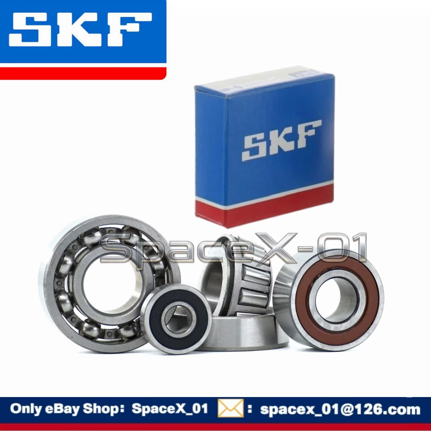6203-2Z Deep Groove Ball Bearings 17x40x12 mm