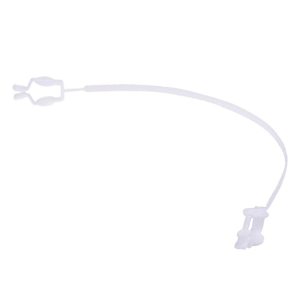 20 Pcs Dental Disposable Bib Clips Plastic Scarf Bib Napkin Holder Flexible