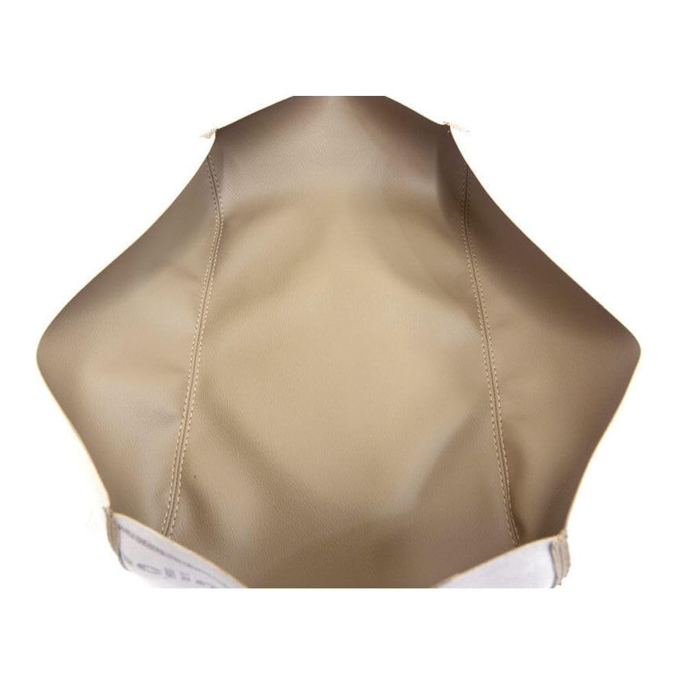 Beige Synthetic Leather Console Armrest Cover F250 99-09 Lobo 99-01 F25-9910