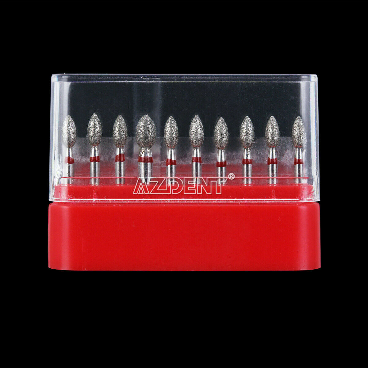 Dental Diamond Burs Football FG 368-023 Egg Shape Coarse Grit High Speed Burr