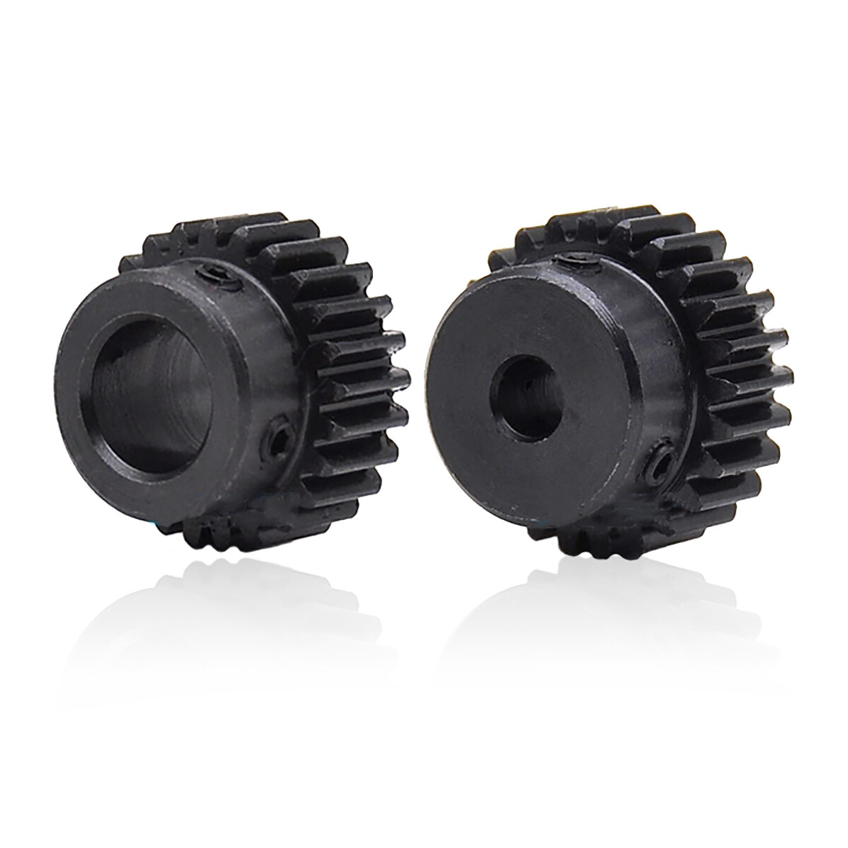 Pinion Gear with Step Motor Gear 1 Mod 45# Steel Spur Gear 10-150T Bore 4-25mm