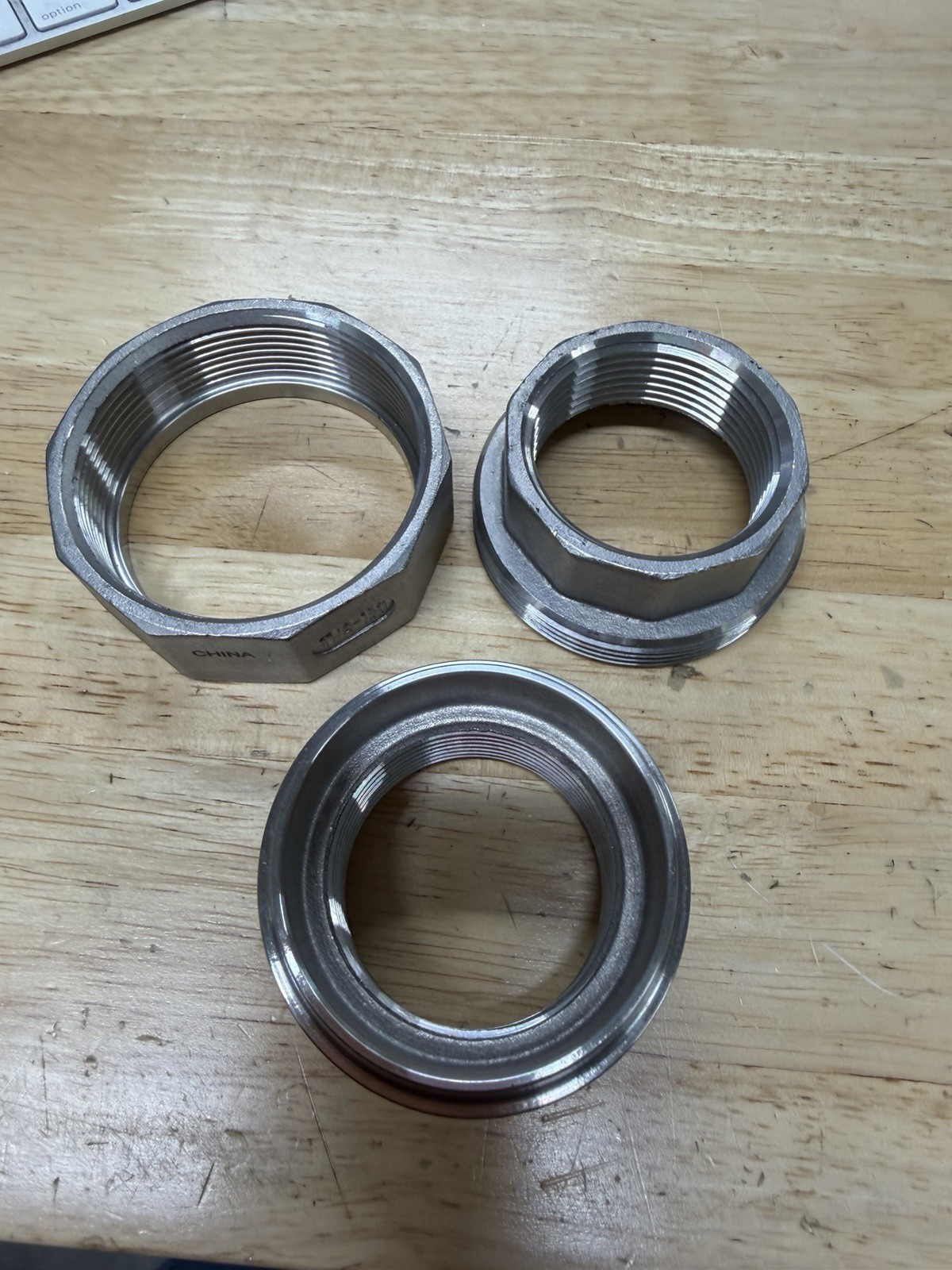 UNION 1-1/4″ Class 150 Female Thread NPT, 316 Stainless Steel Pipe Fitting