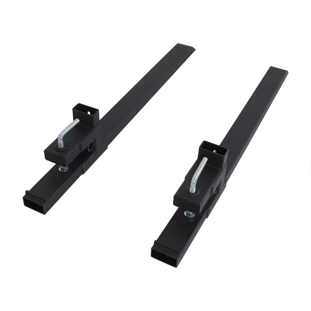 60 INCH Clamp on Pallet Forks 4000 LBS Heavy Duty Quick Attach Bucket Forks