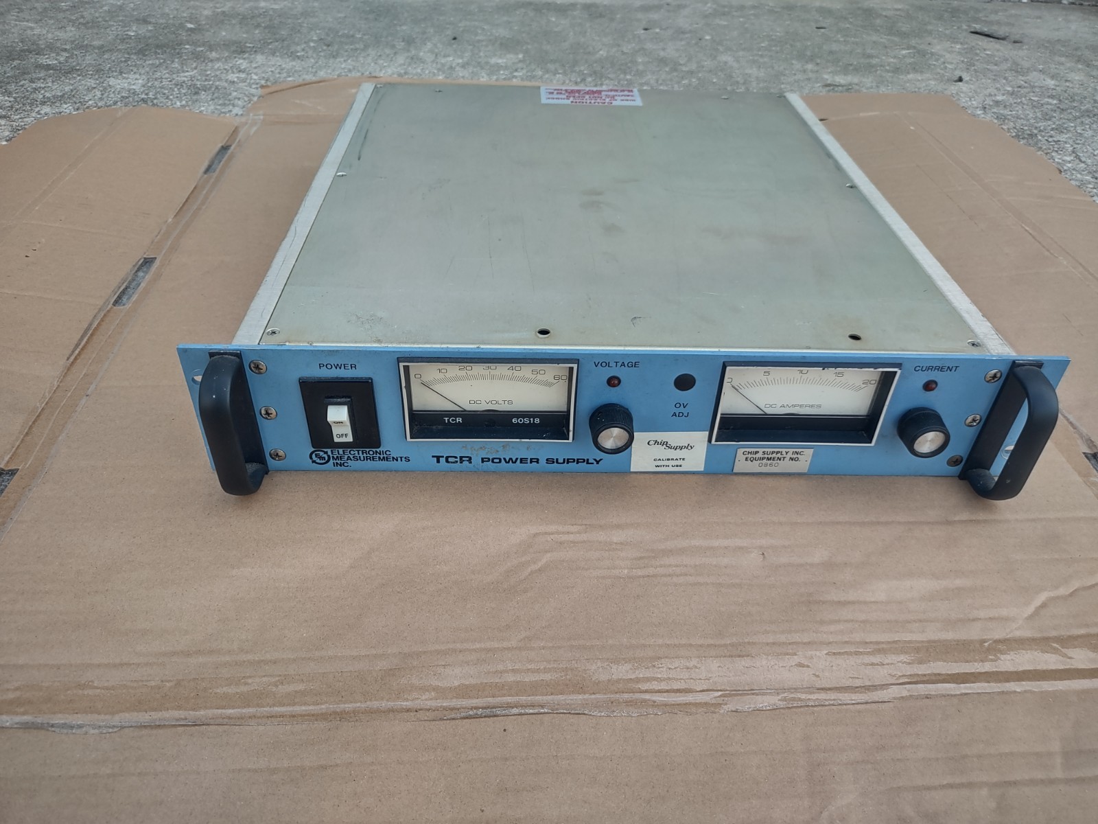 Electronic Measurements TCR 60 S 18-1-0 V-TP 1200W Power Supply
