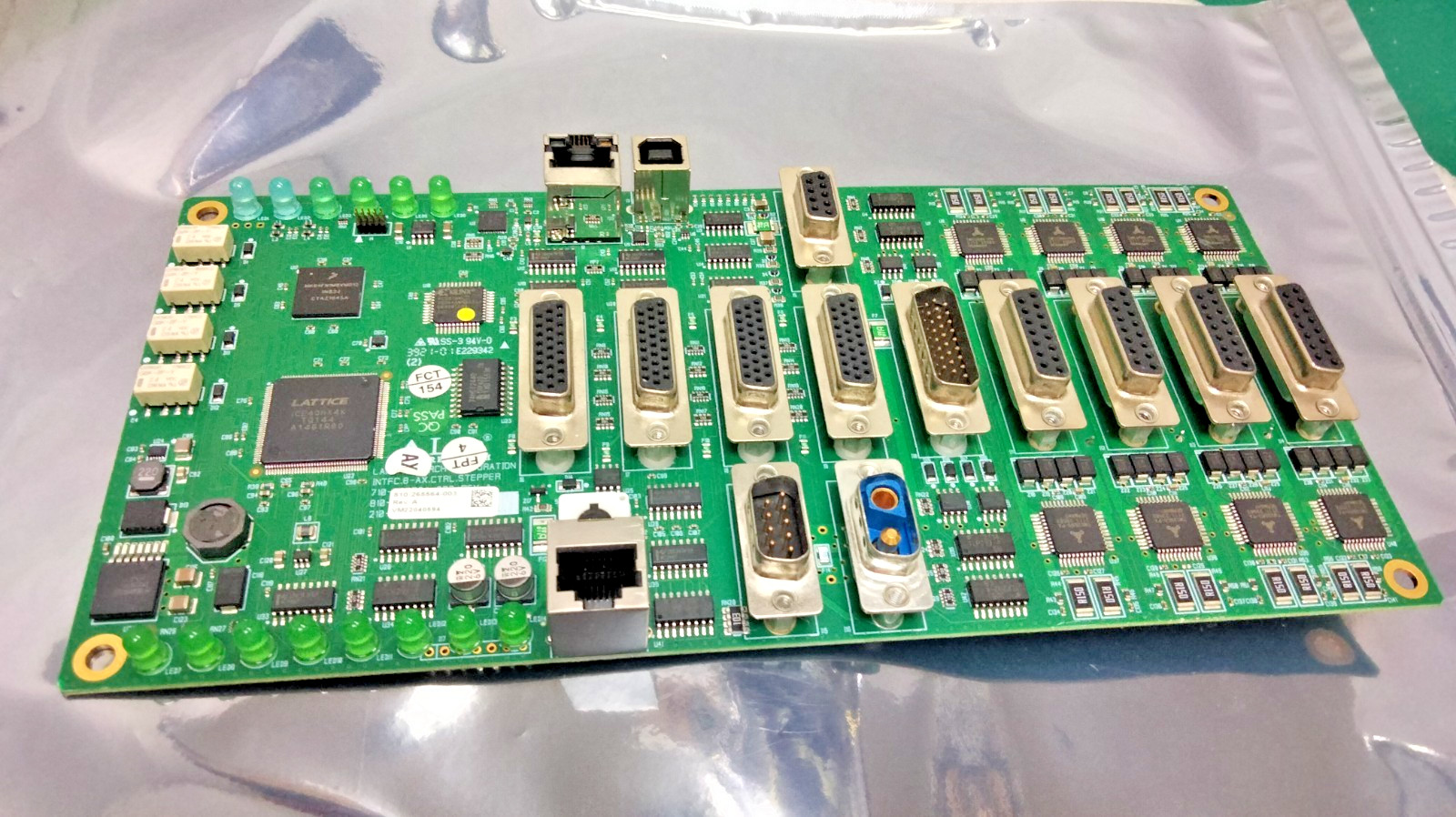 Lam Research 810-265564-003 Rev A INTFC,8-AX,CTRL Stepper Board,Used,Jp~A222