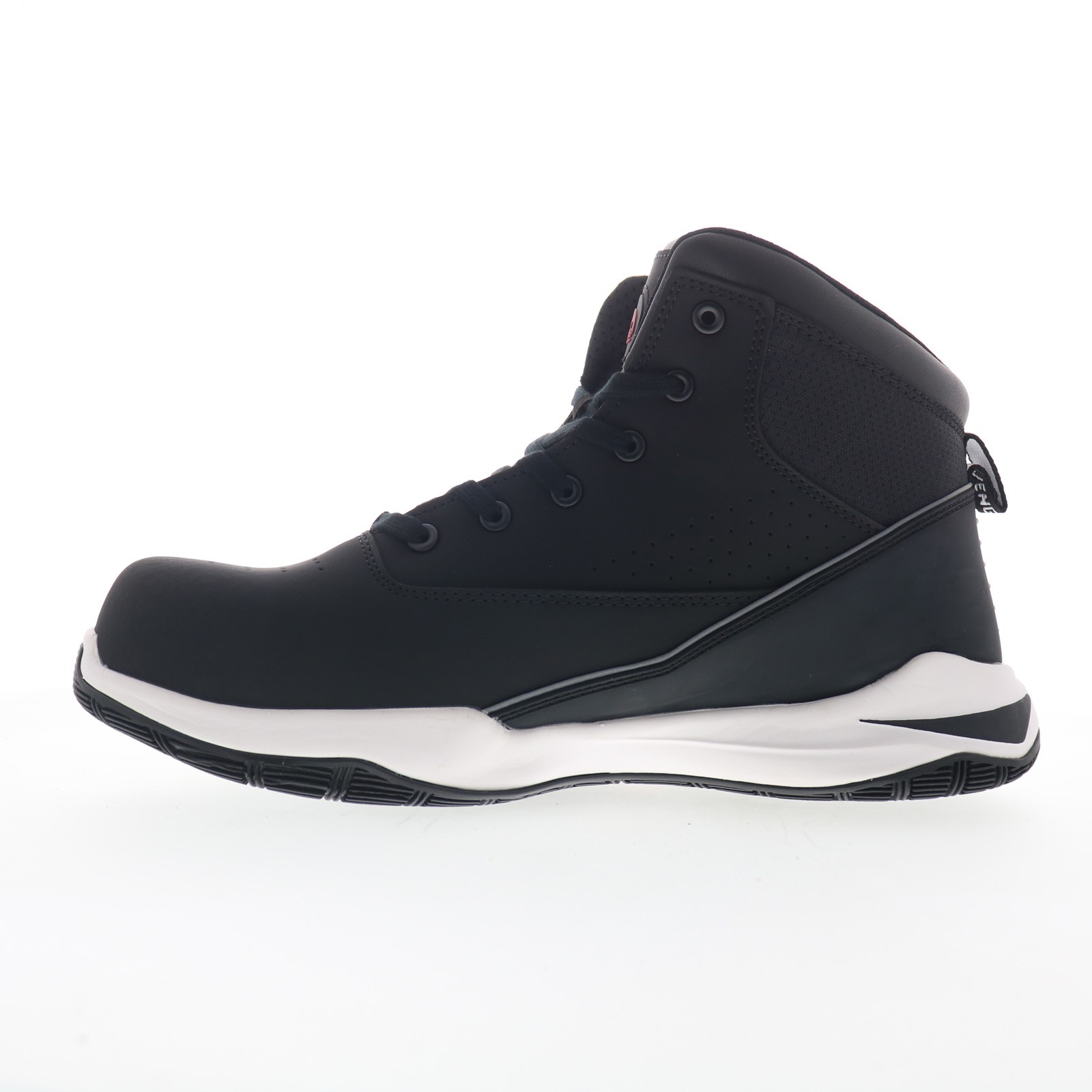 Avenger Reaction Mid Carbon Toe Slip Resistant Mens Black Work Boots