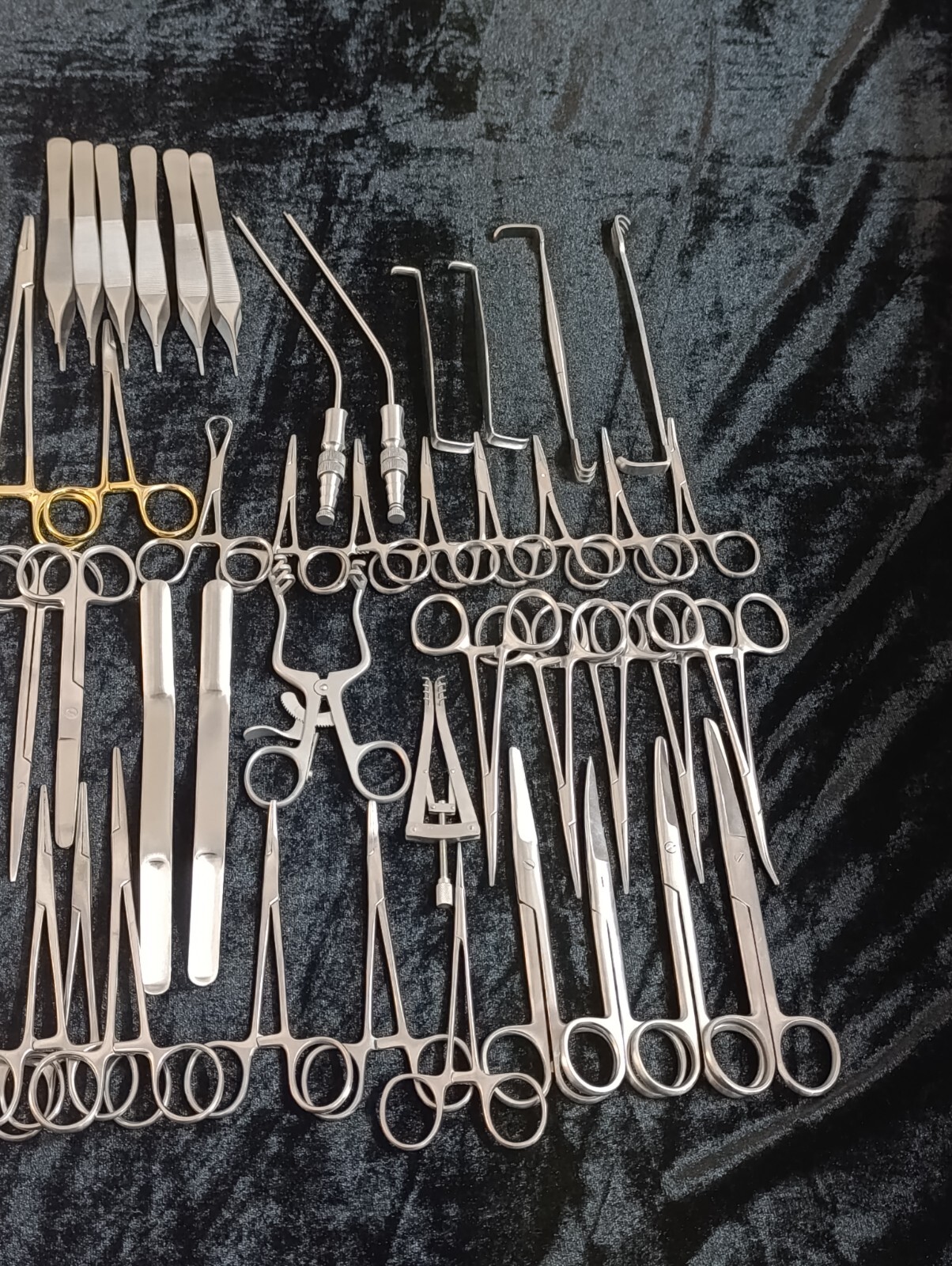 82 Pcs Plastic Surgery Surgical instruments Kit with stainless steel box