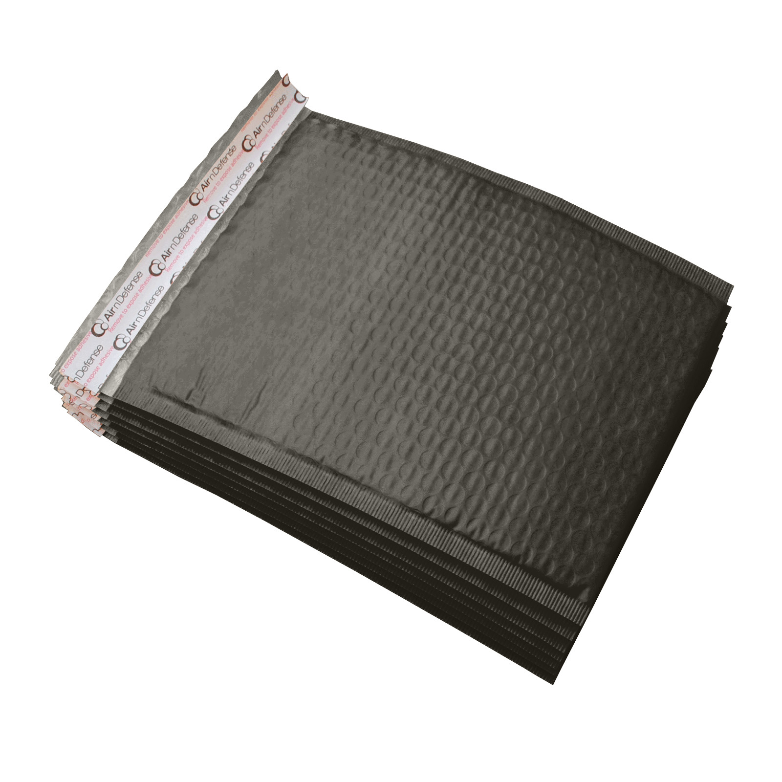 AirnDefense 100 #5 10.5X16″ Black Poly Bubble Mailers Shipping Padded Envelope