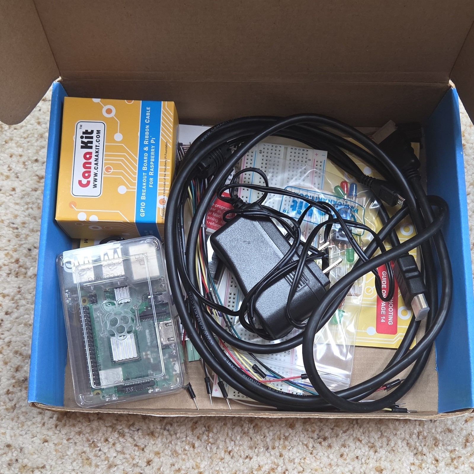CanaKit Raspberry Pi ULT 16GB (B+) Development Kit w/ Case, PSU, GPIO