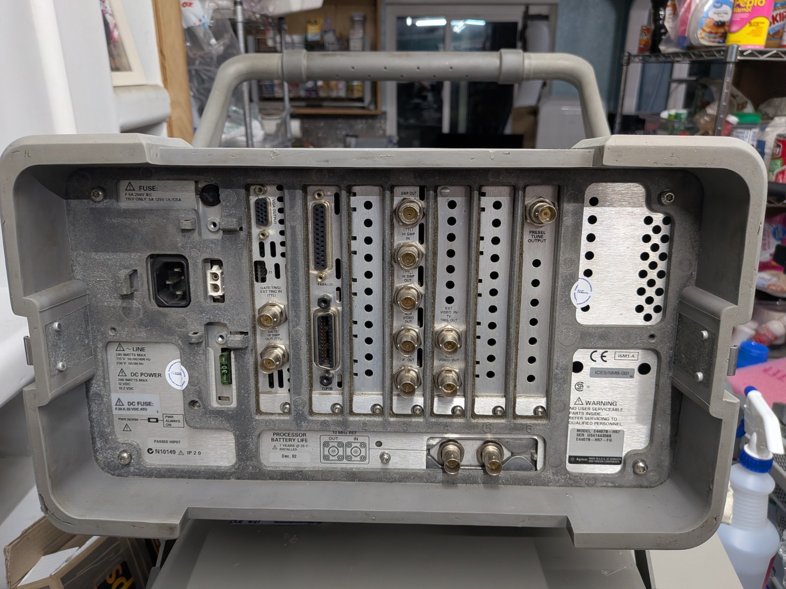 🔥 Agilent HP Keysight E4407B Spectrum Analyzer 26.9 GHz Loaded Opts!Cal+DATA!