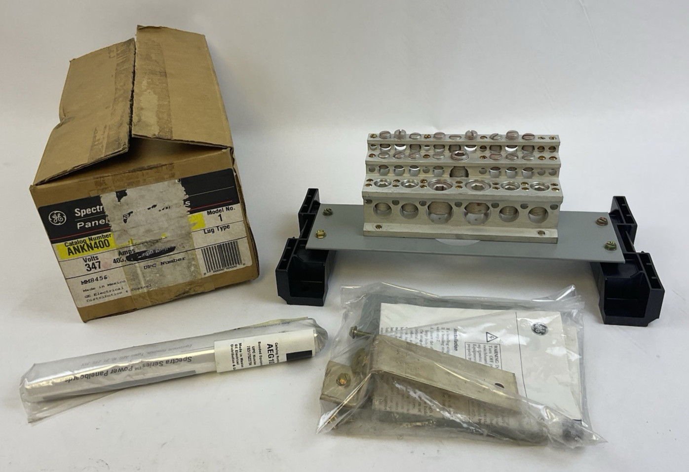 GENERAL ELECTRIC ANKN400 SPECTRA PANELBOARD NEUTRAL KIT 400A 347V MOD 1