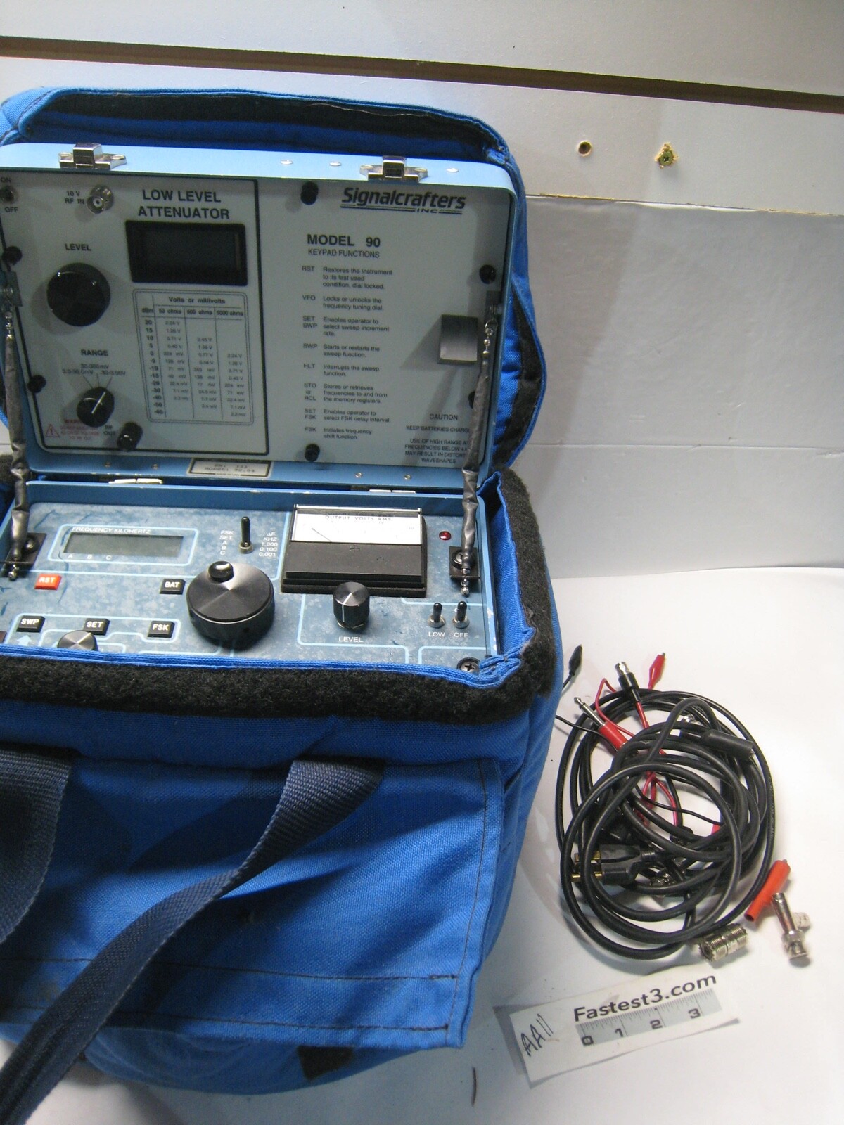Signalcrafters model 90 HIGH LEVEL VLF SIGNAL SOURCE