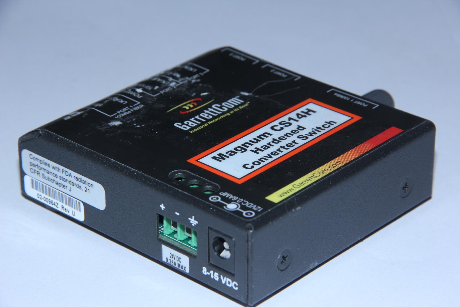 GARRETTCOM CS14H-ST-24VDC Magnum Hardened Converter Switch