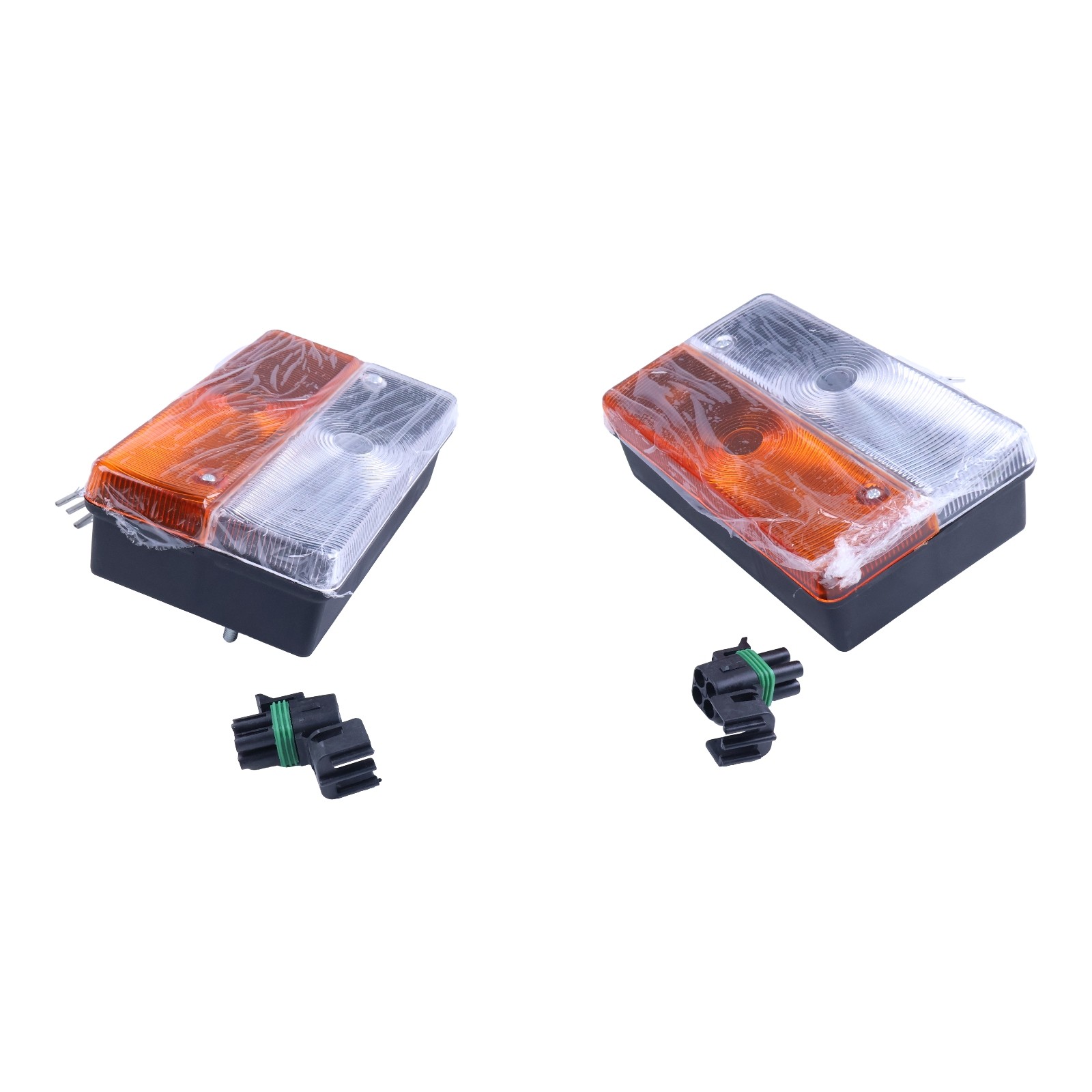 2X Front Side Light Lamp 700/30800 700/10700 for JCB 2CX 3C 3CX 3D 4CX 410 420