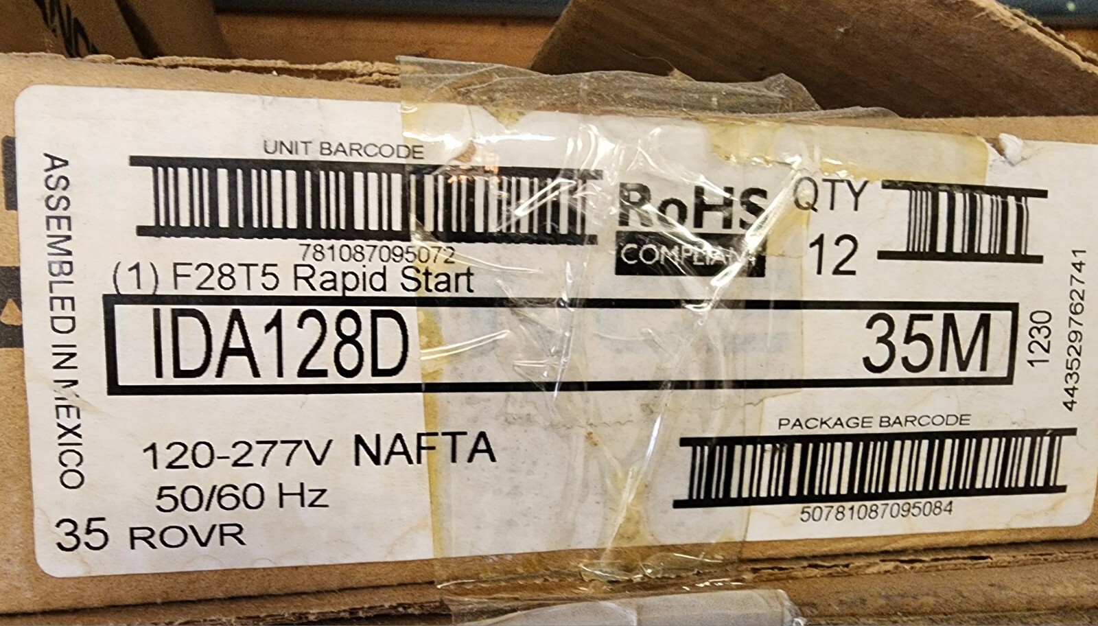 IDA128D ADVANCED BALLAST