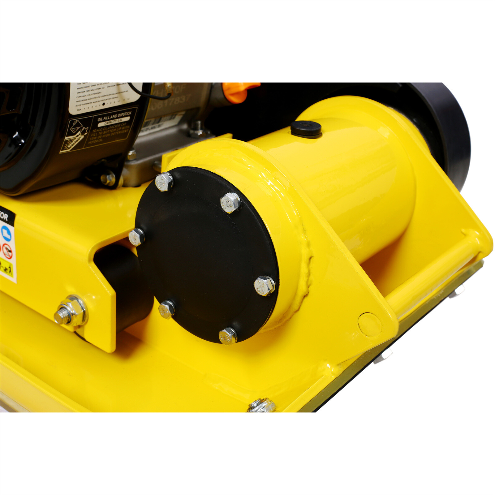 Plate Compactor Plate Tamper 7HP Walk-Behind Rammer 4-Stroke Gasoline Engine