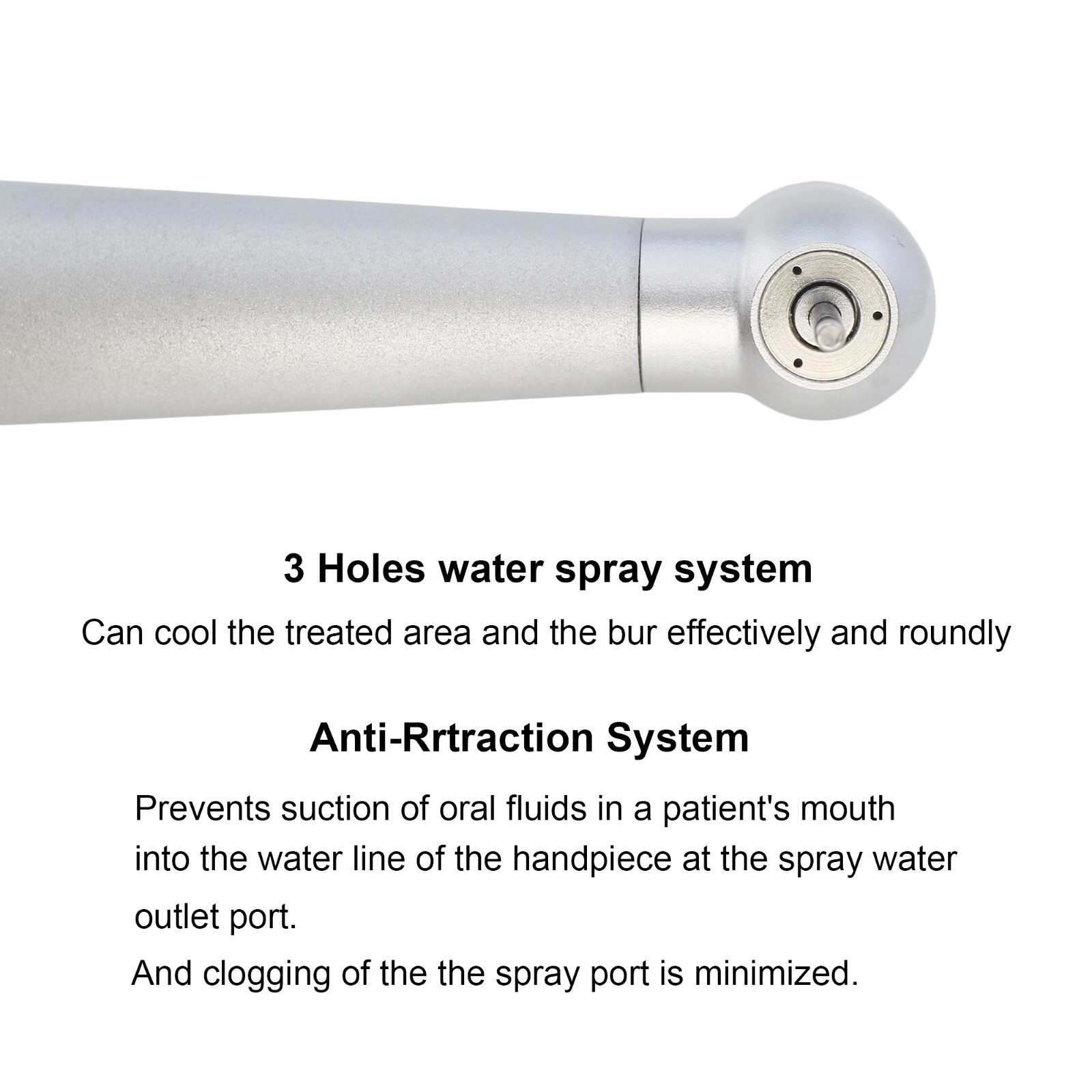 BEING High Speed Handpiece Dental Non-optic Turbine NSK Phatelus Coupler 4 Hole