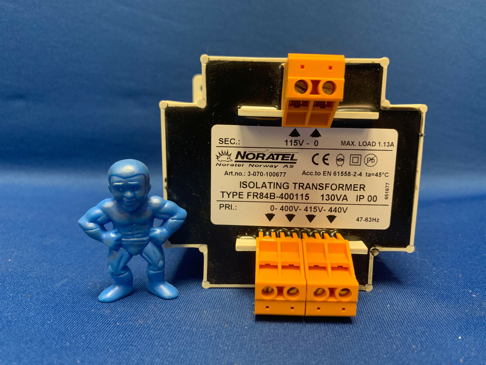 Noratel FR84B-400115 Isolating Transformer 130VA IP00 3-070-100677