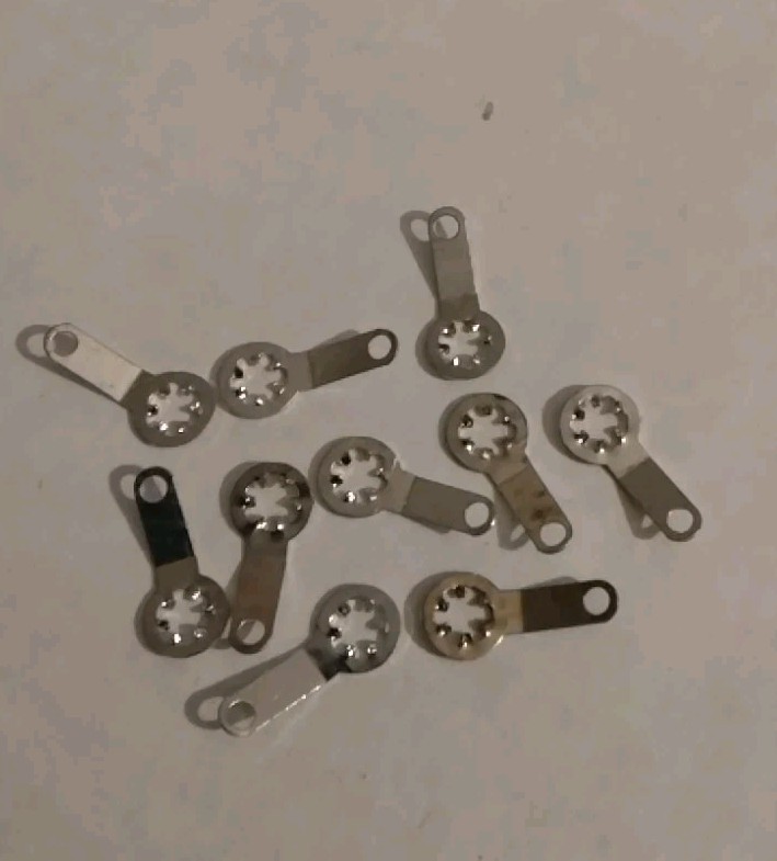 SOLDER LUG/TAB #4 STUD SIZE 22.5° ANGLE TINNED BRASS 50PCS/BAG