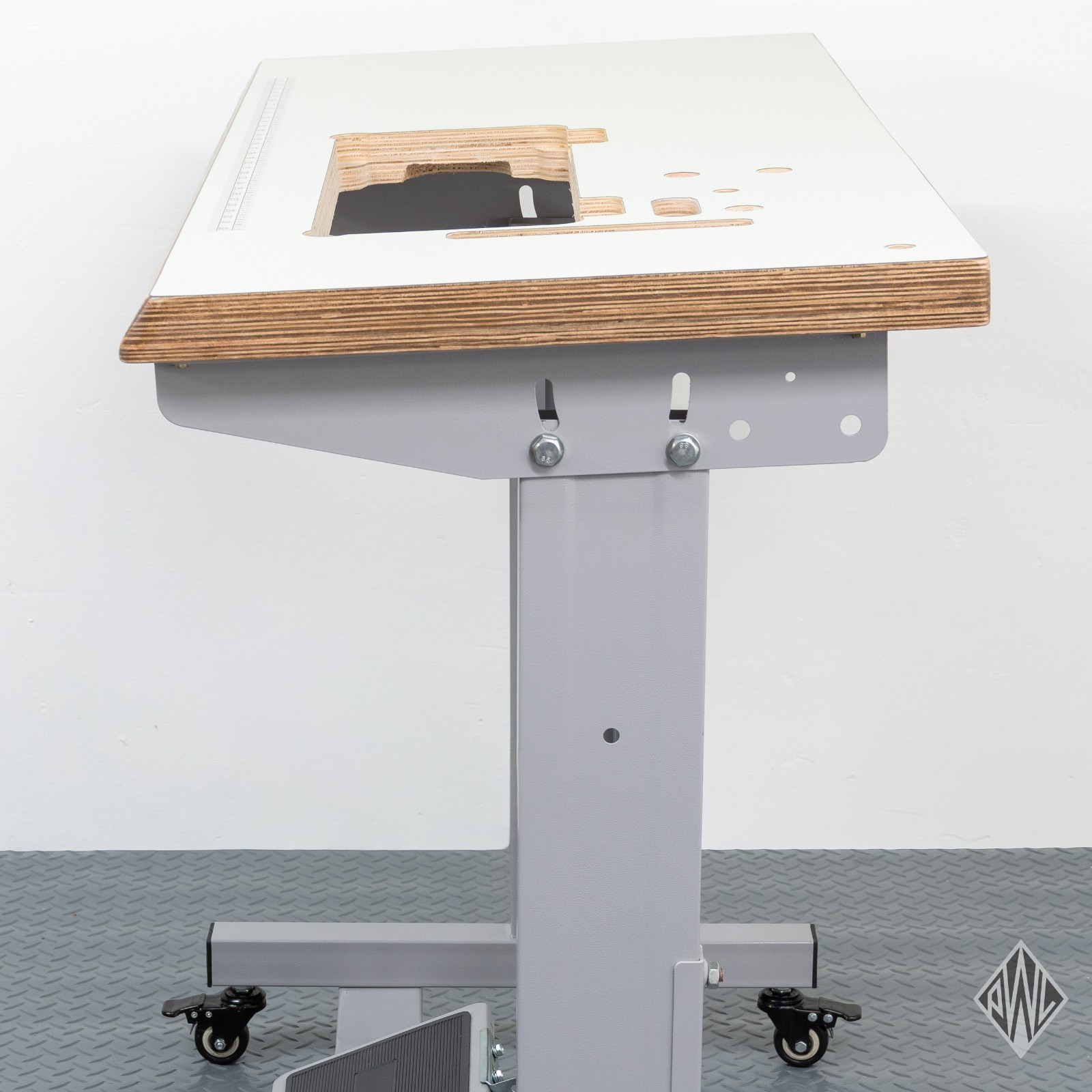 Table Top & Base For Industrial Sewing Machine HEAVY DUTY – 47″ Wide JUKI 1181
