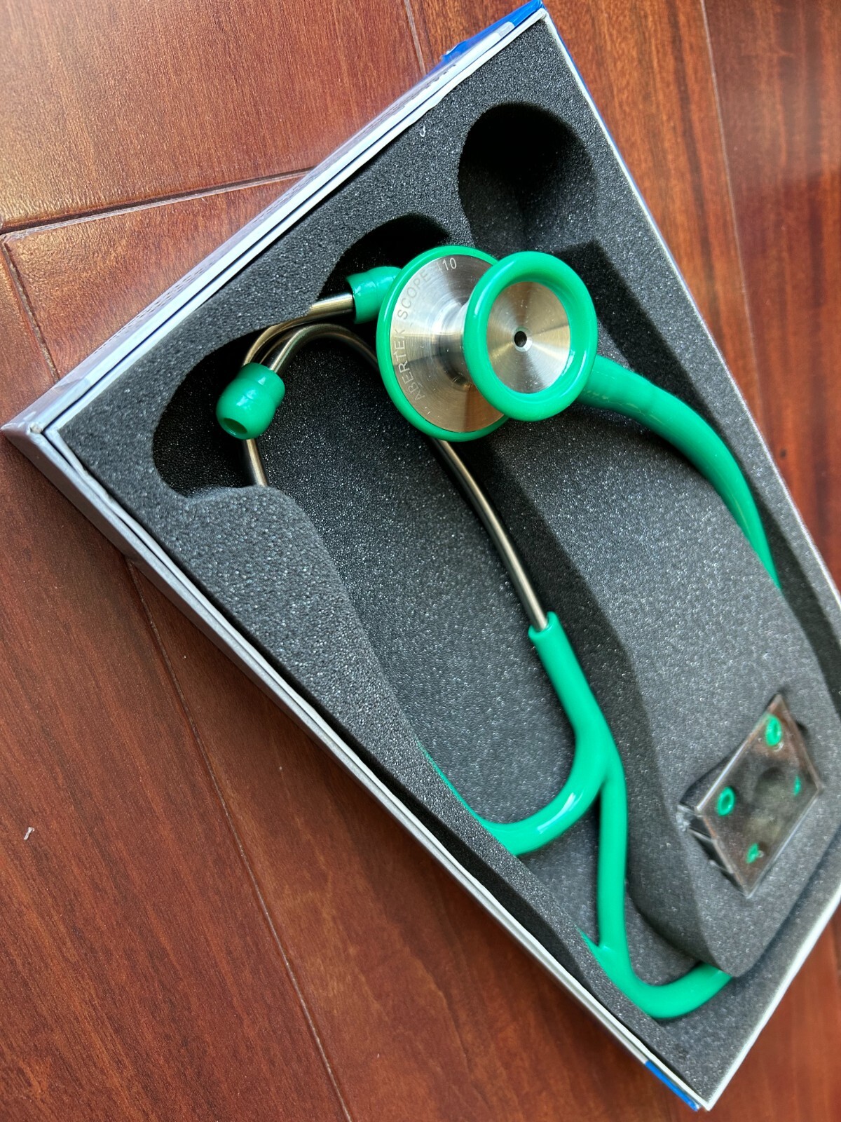 GREEN CARDIOLOGY STETHOSCOPE DIAPHRAGM PROFESSIONAL DOUBLE HEAD 