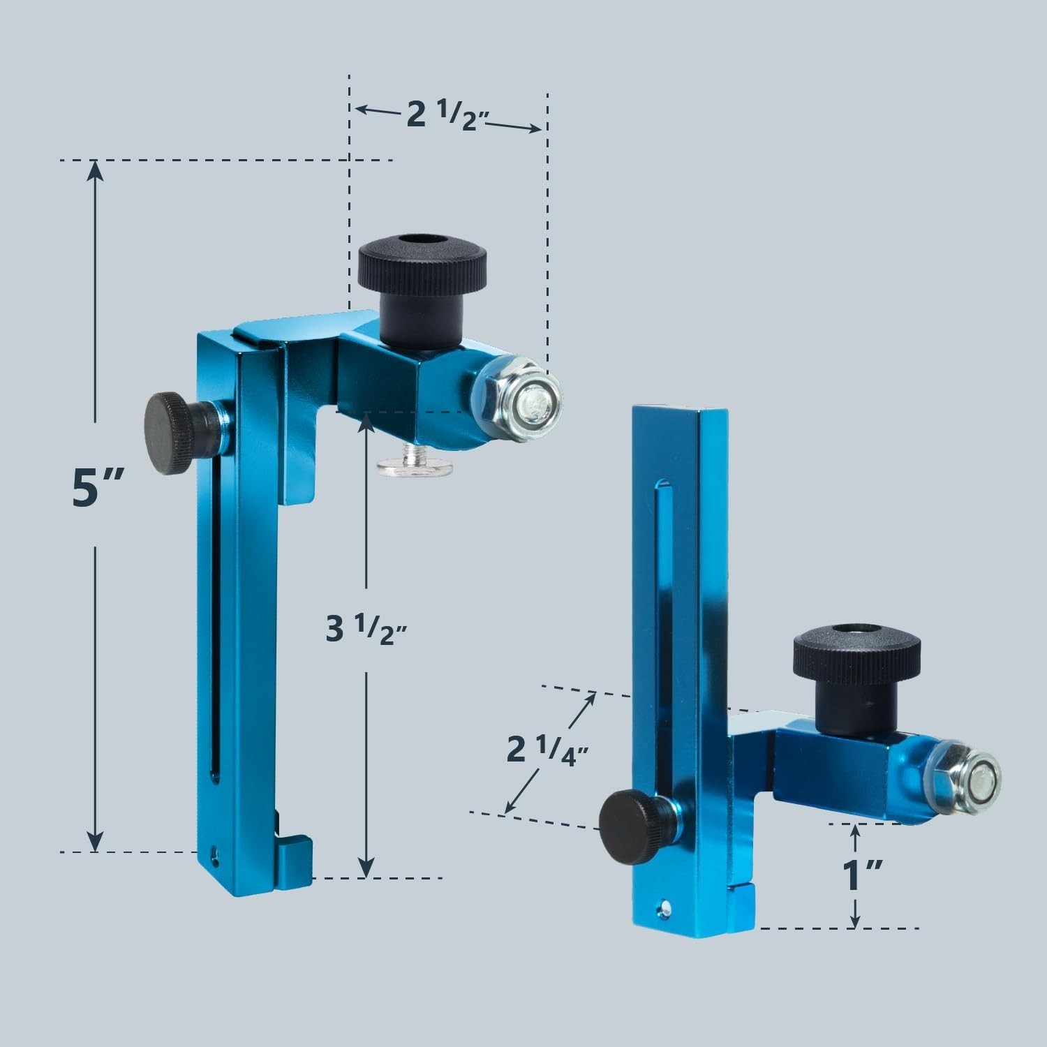 Tope abatible ajustable de 1″ a 3-1/2″ para carpintería, cortes repetibles NUEVO