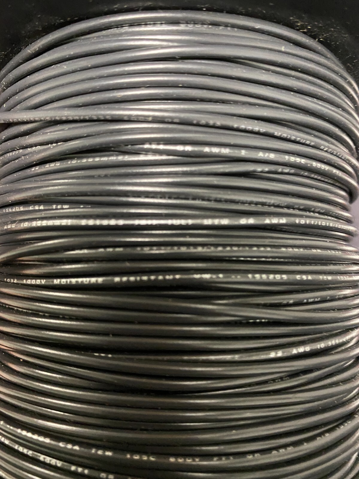 22 AWG Stranded COPPER Hook Up Wire 100′ REEL UL1015 600V 7/30 YOU CHOOSE COLOR