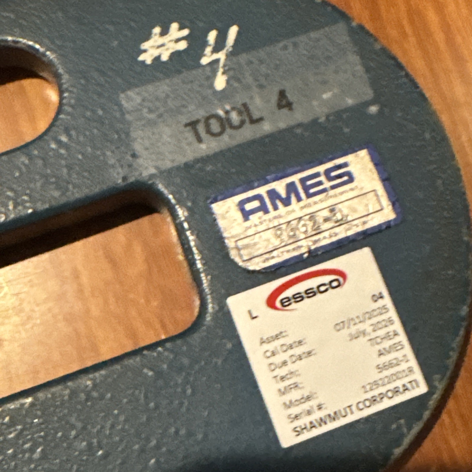 Lot Of 3 Ames 63-281 Feather Touch Thickness Gauge 282 Dial