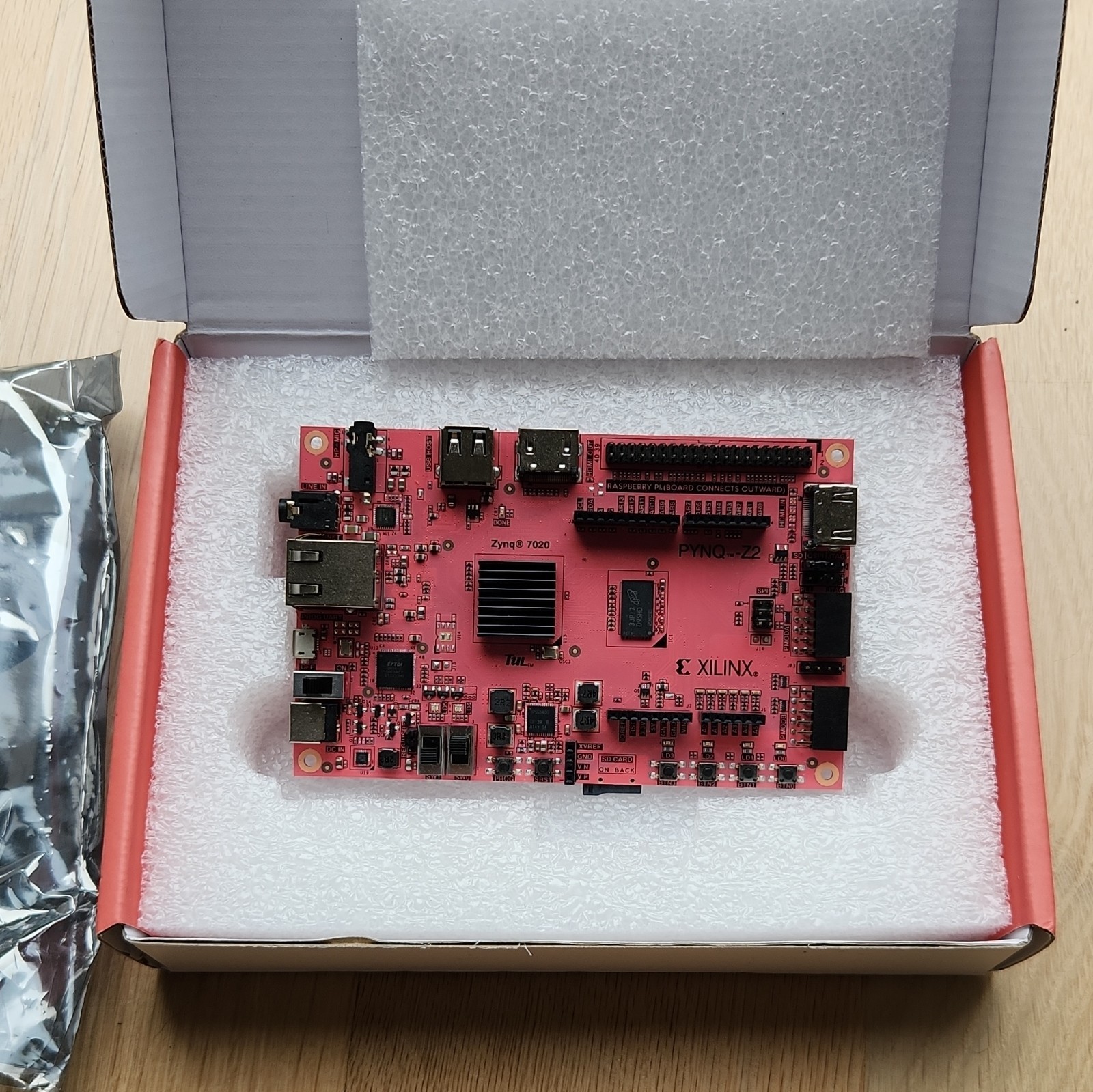 Xilinx PYNQ-Z2 Zynq 7020 FPGA Dev Board, 512MB, HDMI, USB, Ethernet