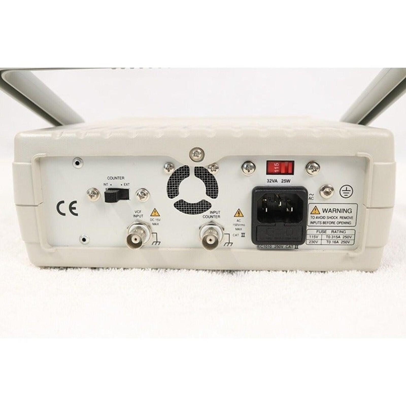 GW Instek GFG-8216A Function Generator, 0.3Hz to 3MHz Frequency Range TESTED