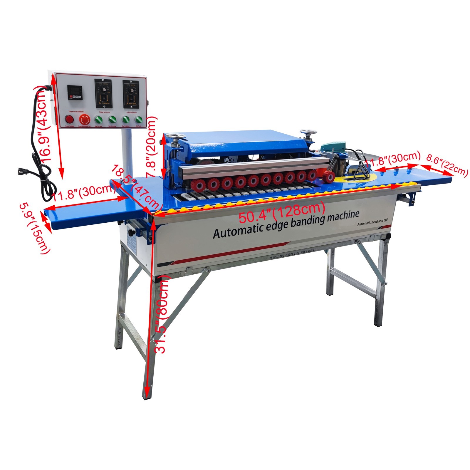 Floor-type Edge Bander Straight and Curved Line Bender Trimmer with Controller