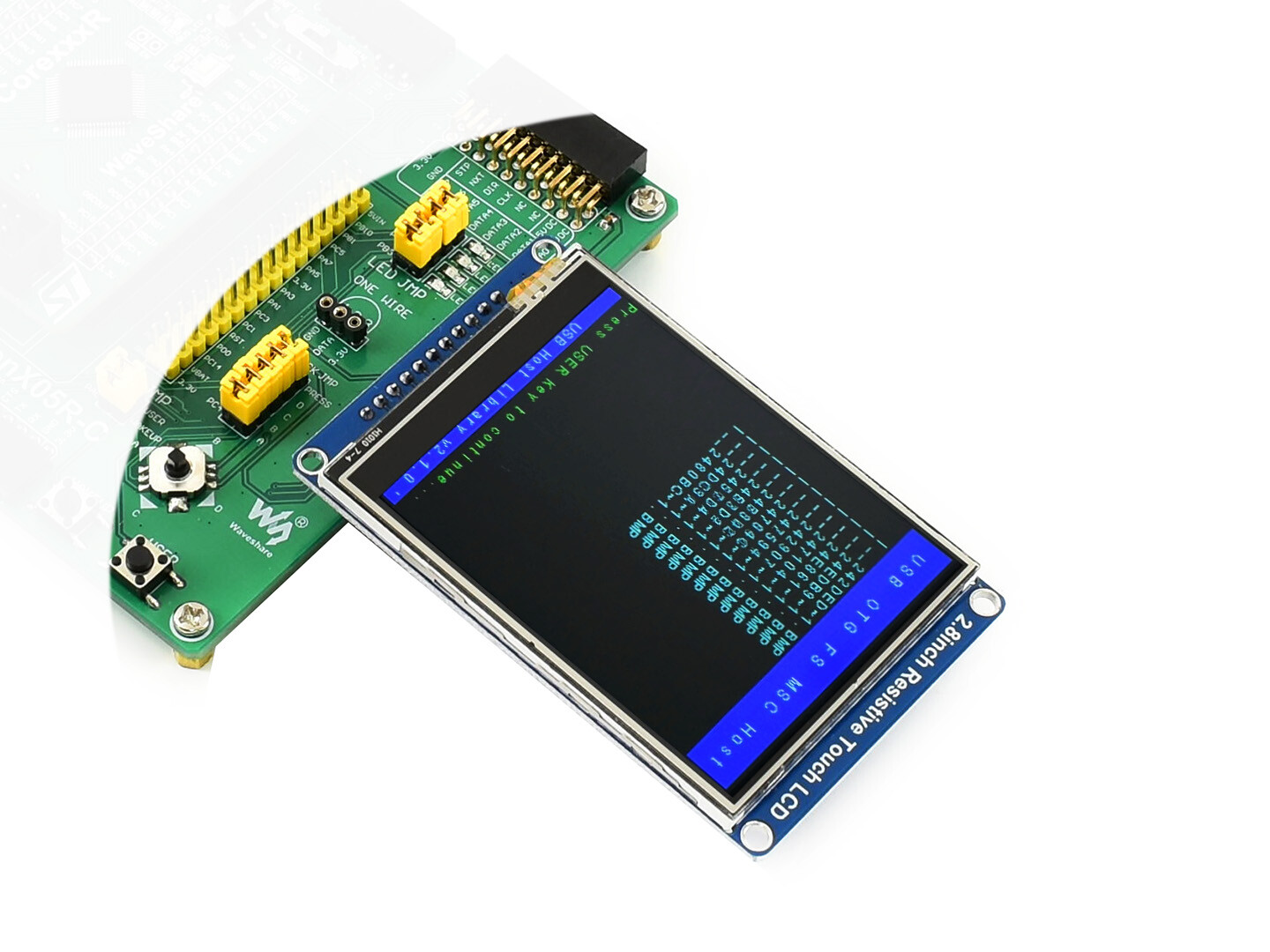 Waveshare 2.8inch 320×240 Pixels IPS LCD Resistive Touch SPI Interface