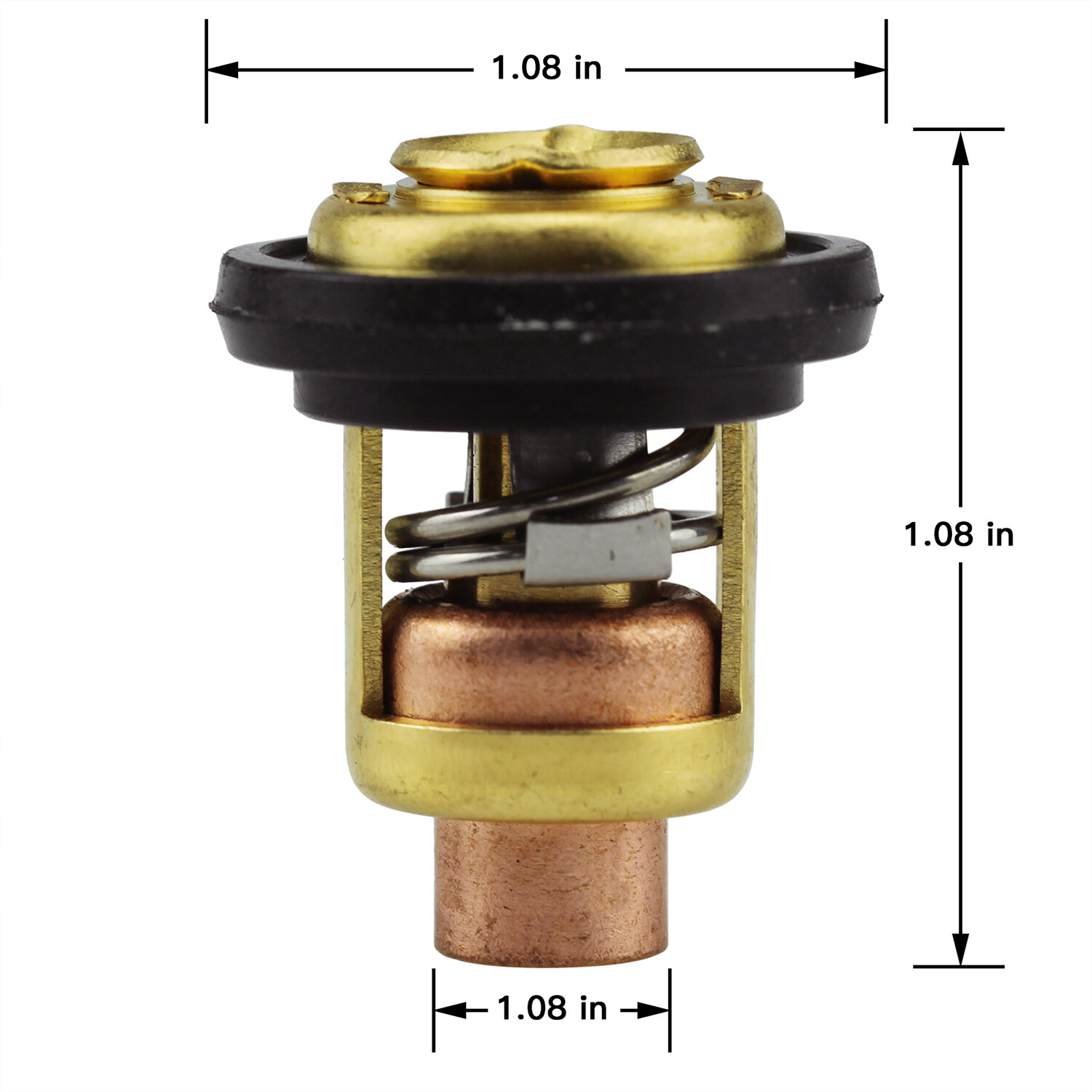 Thermostat for Yamaha 60 70 HP 60TLR 70TLR 122°F 50°C 6H3-12411-11-00 Outboard