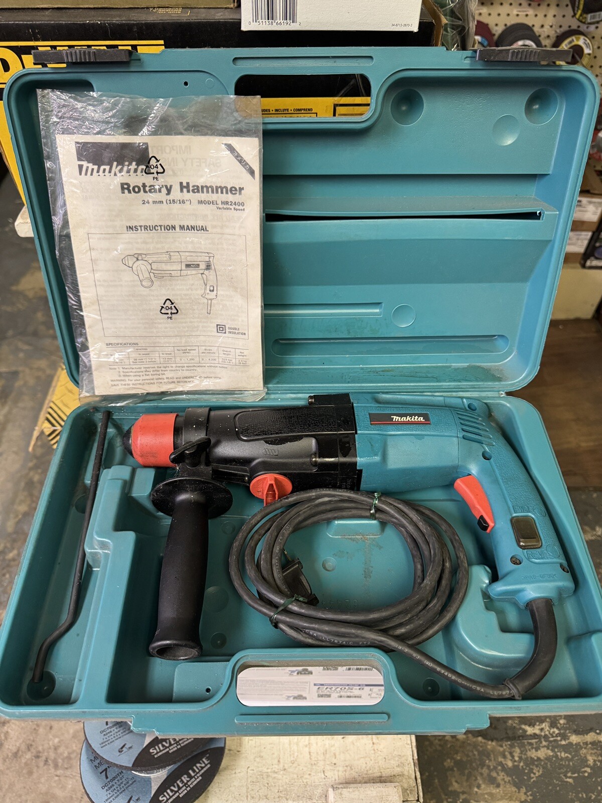 makita rotary hammer Hr2400