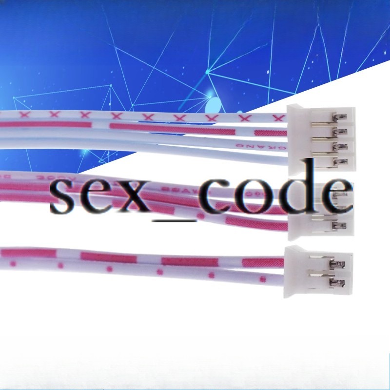 5PCS New PH2.0 Red and white ribbon cables10CM 20CM 30CM 2P/3P/4P/5P/6P/7P/8P#TT