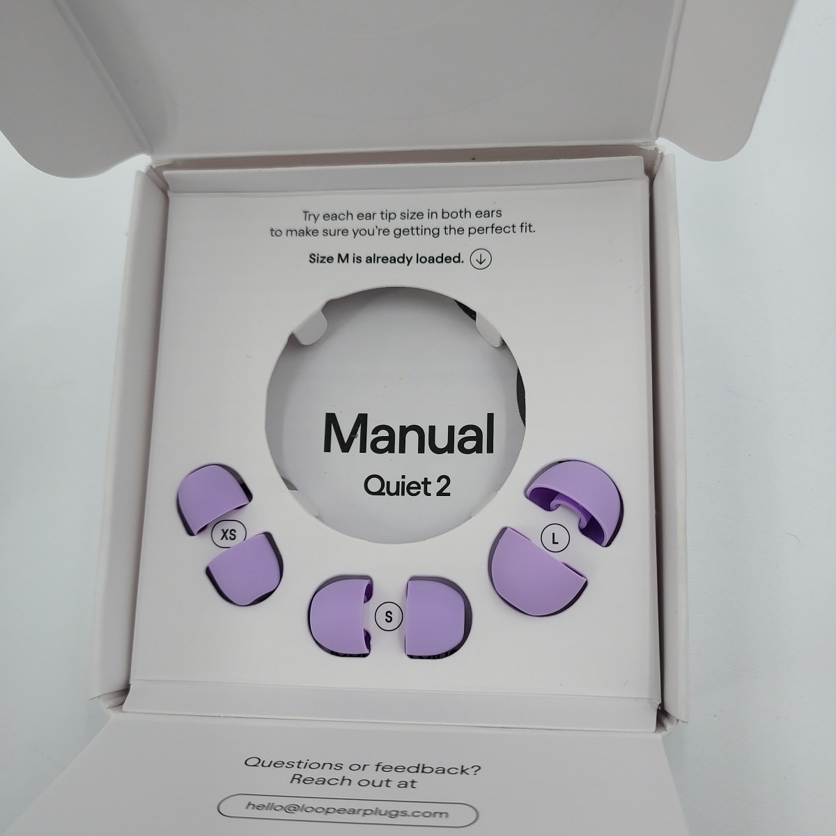 Loop Quiet 2 Ear Plugs for Noise Reduction 14 Rating – Violet