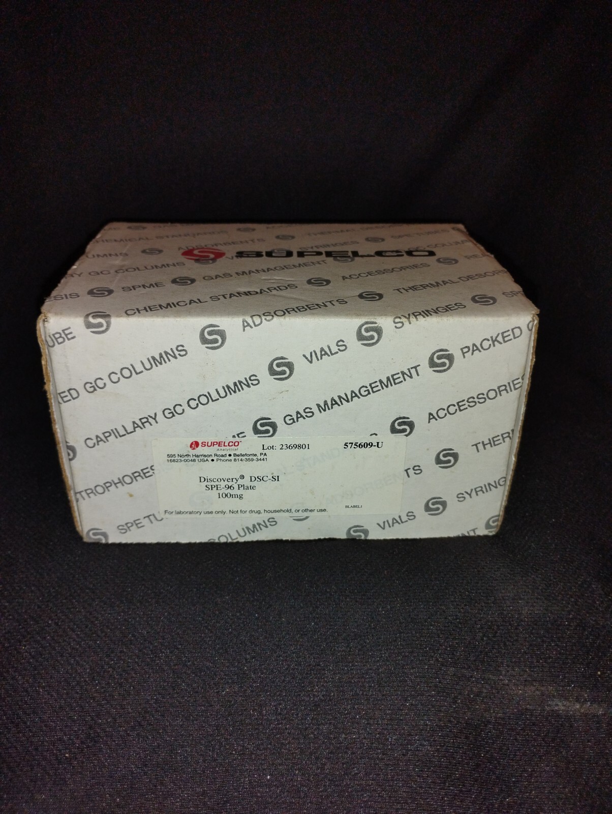 Supelco 575609-U Discovery® DSC-Si 96-well solid phase extractio (SPE) 100mg Plt