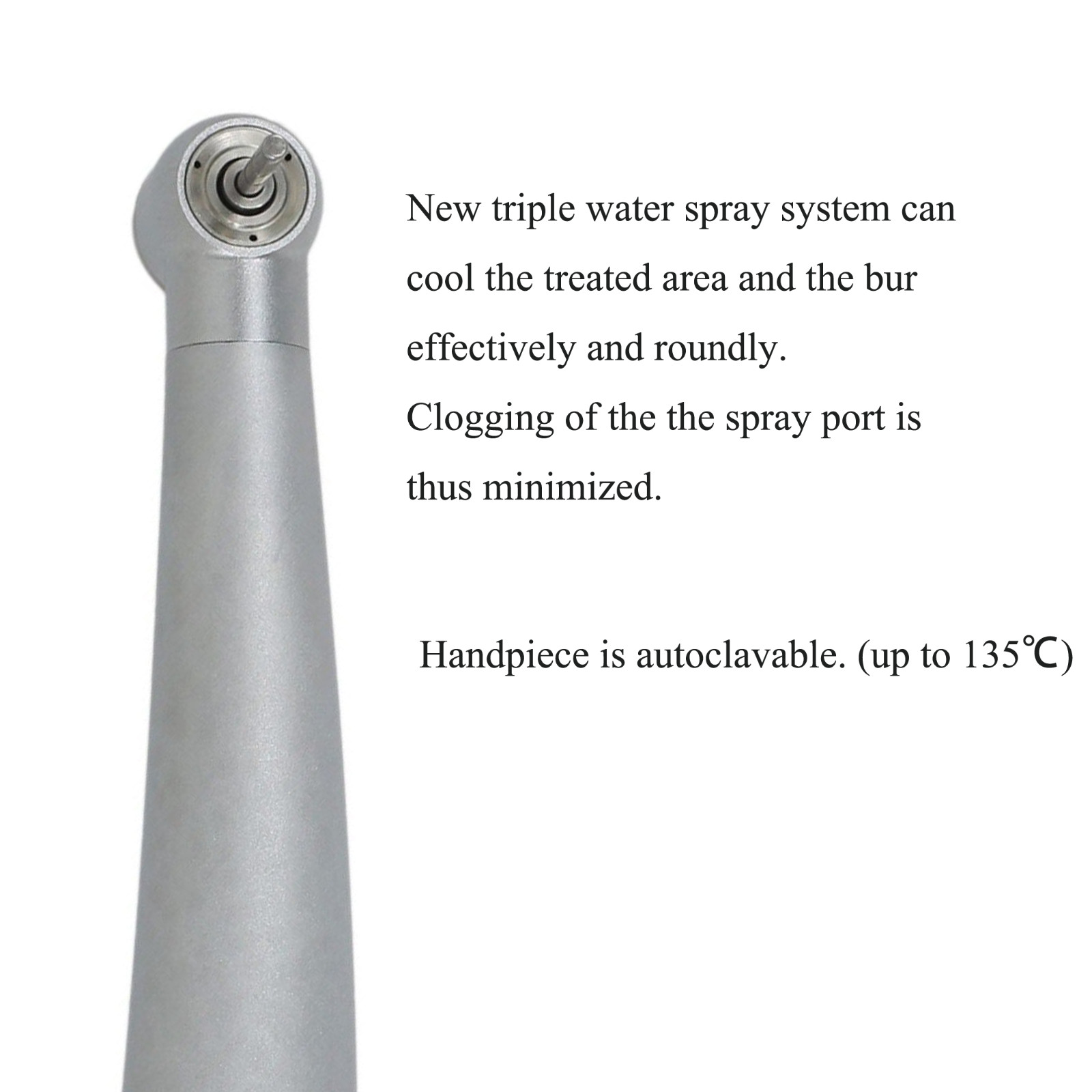 10pcs/pk KAVO style Dental High Speed Handpiece Air Turbine Push Button BEING