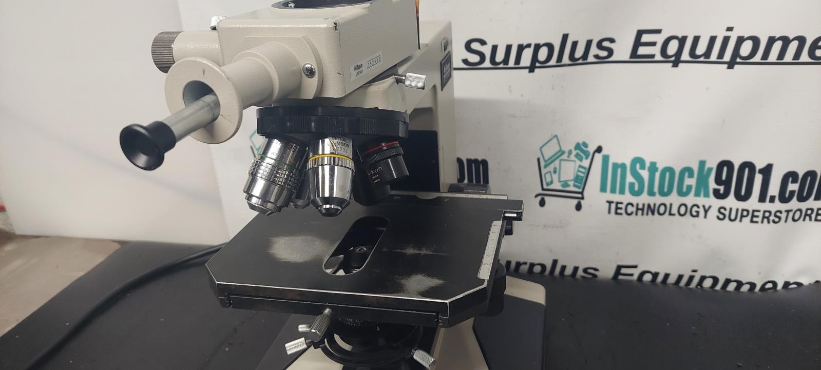 Nikon Optiphot Microscope w/ 6 Objectives