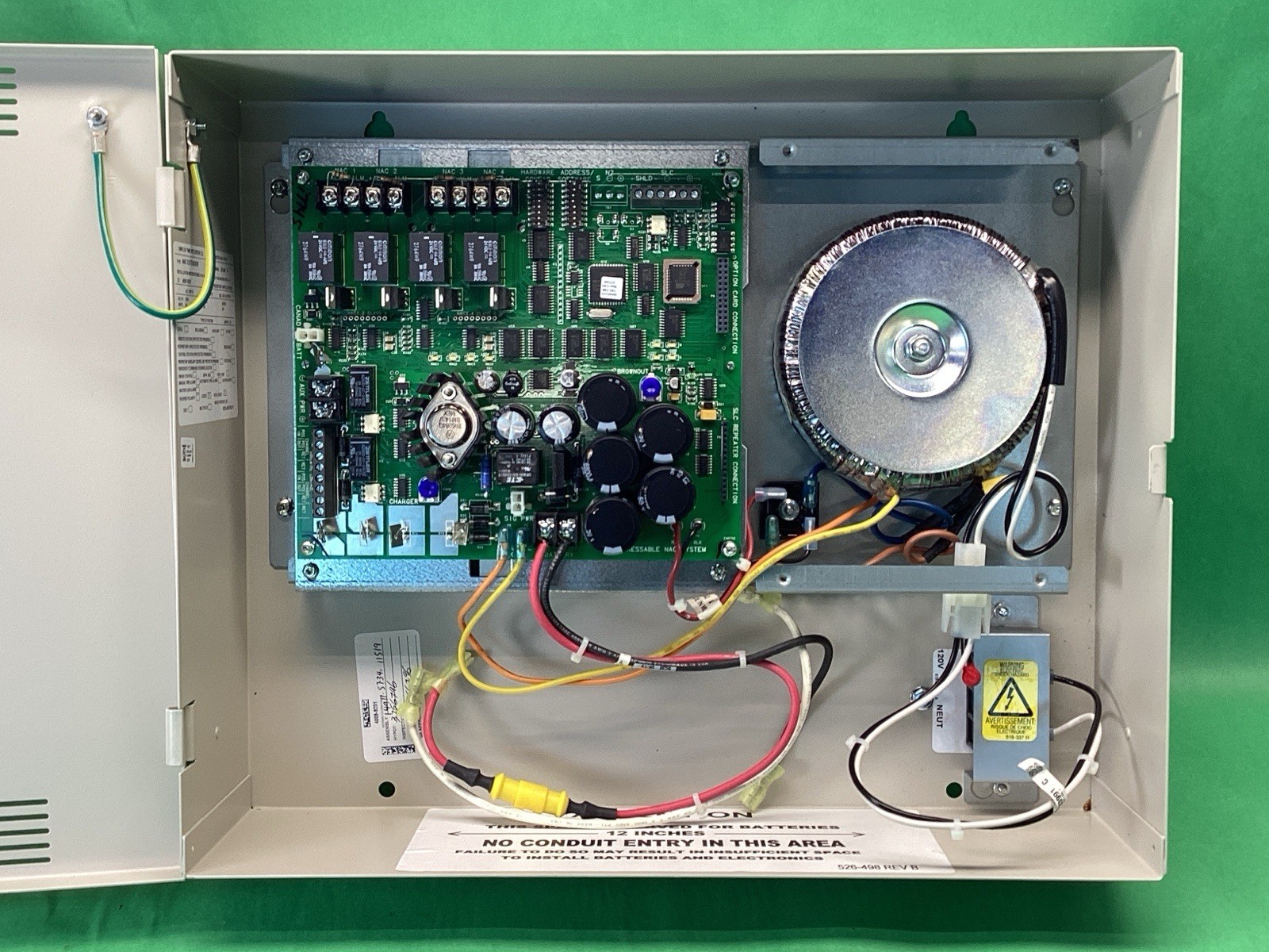 Simplex 4009 IDNet NAC Extender 4009-9201 Fire Alarm Panel – TESTED & WORKING